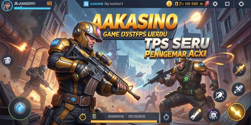 Tampilan aksi intens dalam gameplay AAKASINO yang mendebarkan.