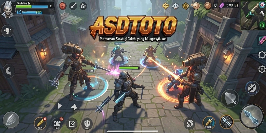 Tampilan menarik dari gameplay ASDTOTO yang menantang pemain strategi.