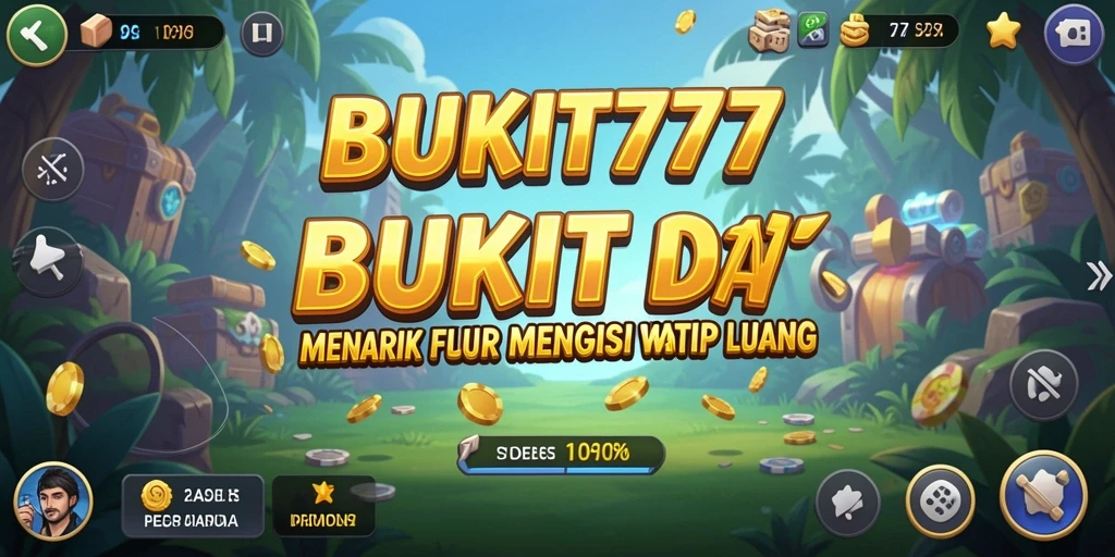 Tampilan gameplay BUKIT777 yang seru dan menenangkan.
