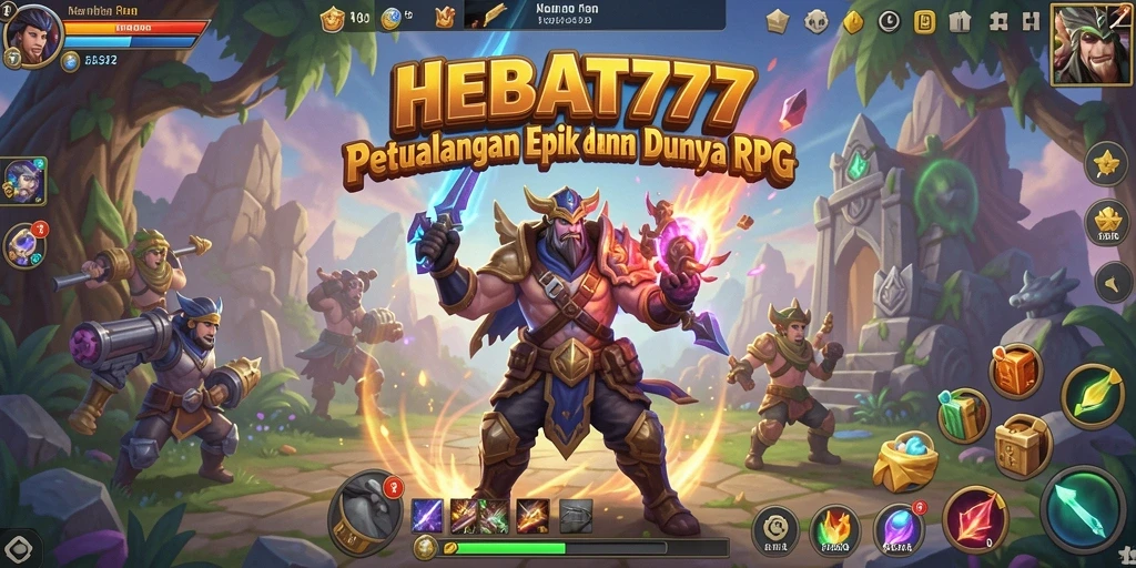 Gambaran gameplay mendebarkan dalam HEBAT777 yang penuh aksi.