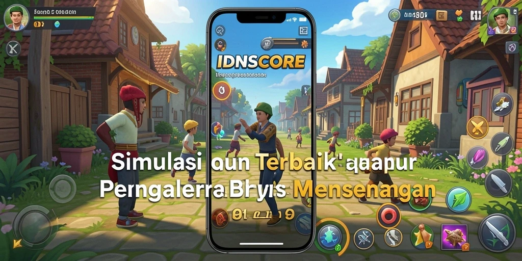 Tampilan gameplay <strong>IDNSCORE</strong> yang menarik dan interaktif.
