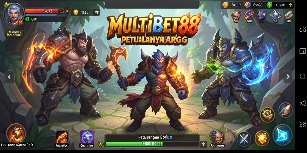 Tampilan gameplay seru MULTIBET88 dalam dunia ARPG yang menakjubkan.
