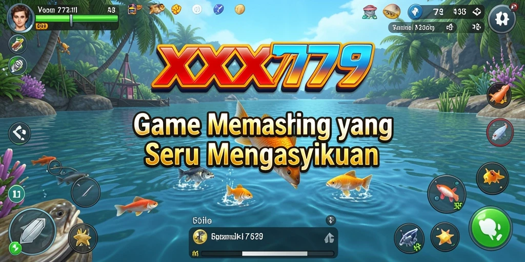 Tangkapan besar dalam permainan Fishing XXX777 yang mengasyikkan.